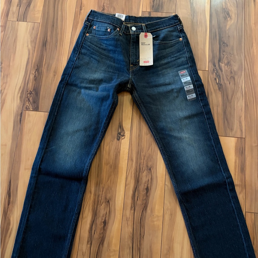 3 pair for 1 - NWT Levi’s dark wash men / youth jeans